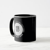 Mug souvenir photo sentimental (Devant gauche)