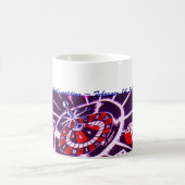 Mug Souvenir pourpre de passion de thème de casino (Centre)