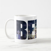 Mug souvenir texte de Berlin (Gauche)