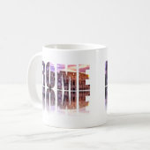 Mug souvenir texte Rome (Devant gauche)