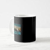 Mug Souvenir Vintage de l'Oregon (Devant gauche)