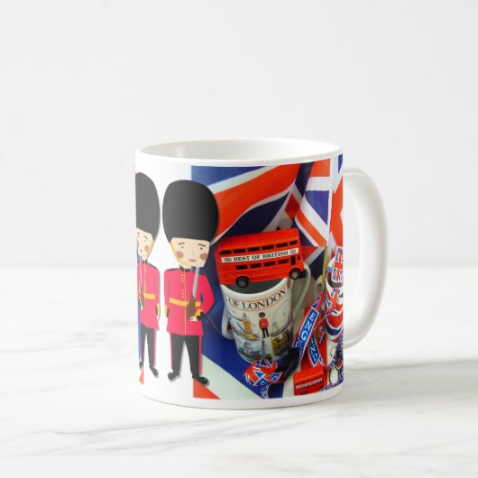 Mug Souvenirs britanniques (Devant droit)