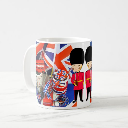 Mug Souvenirs britanniques (Devant gauche)