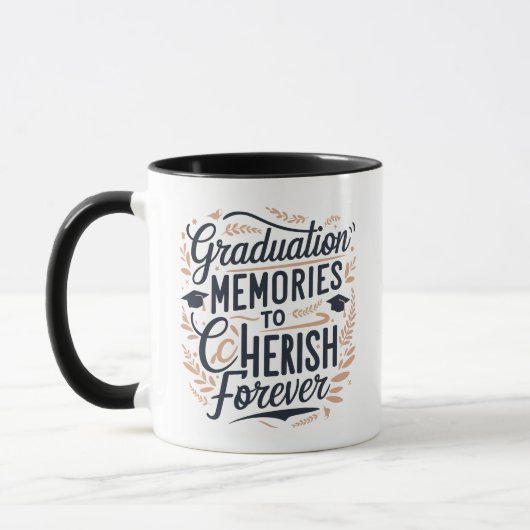 Mug Souvenirs de diplôme à chérir pour toujours, diplô (Gauche)