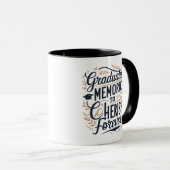 Mug Souvenirs de diplôme à chérir pour toujours, diplô (Devant droit)