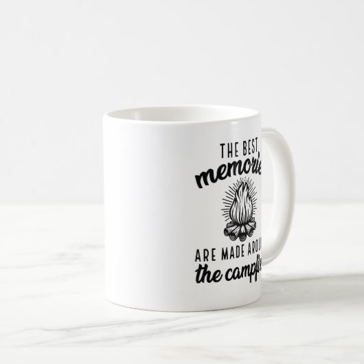 Mug Souvenirs de feu de camp (Devant droit)