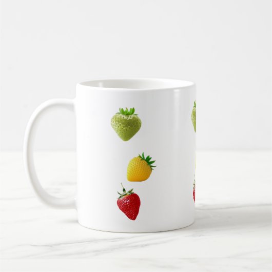 Mug Souvenirs de fraises Graines de douceur entre (Gauche)