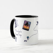 Mug Souvenirs de voyage personnalisés (Devant gauche)