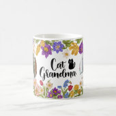 Mug Souvenirs Purfect Personnalisé 2 Photo Collage Cat (Centre)