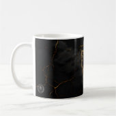 Mug Souverain Luxe Baroque Rouge Rubis (Gauche)