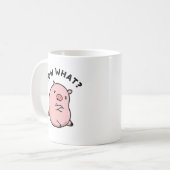 Mug Sow What Funny Sassy Pig Pun (Devant gauche)