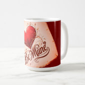 Mug Soyez à moi - Valentine's (Devant droit)