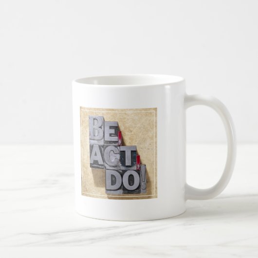Mug Soyez, agissez, font (Droite)