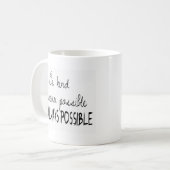 Mug Soyez aimable autant que possible (Devant gauche)