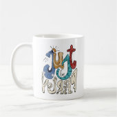 Mug Soyez Audacieux, Sois Toi : Soyez Simplement Toi-M (Gauche)