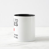MUG SOYEZ BIEN AVEC LES INFIRMIÈRES (Centre)