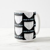 Mug Soyez bref (Devant droit)