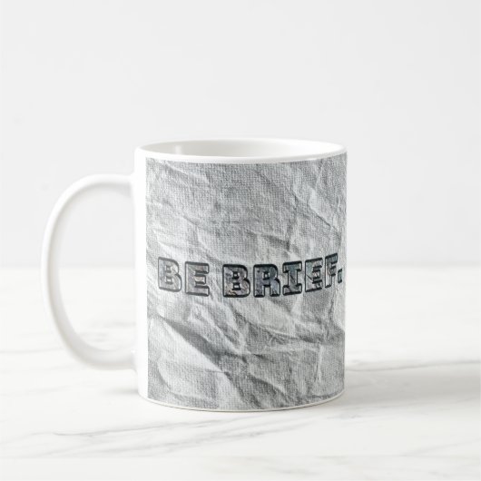 Mug Soyez Bref ! (Gauche)