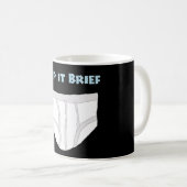 Mug Soyez bref (Devant droit)