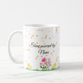 Mug Soyez brillant, Citation inspirante du printemps M