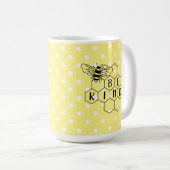 Mug Soyez Bumble Bee Yellow Polka Dot (Devant droit)