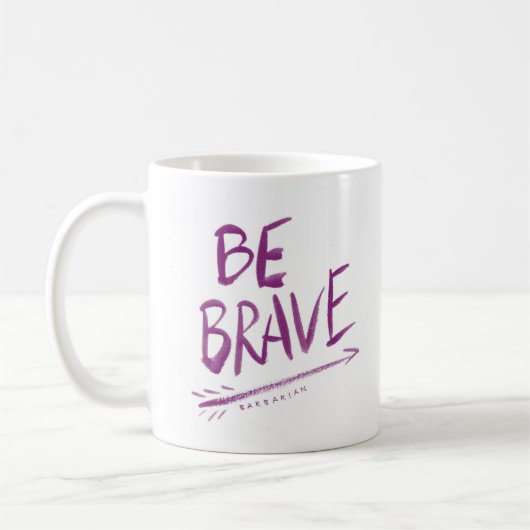 Mug SOYEZ citation COURAGEUSE de flèche de Boho (Gauche)