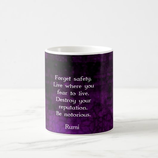 Mug Soyez Citation Inspirationnelle De Rumi Célèbre (Centre)