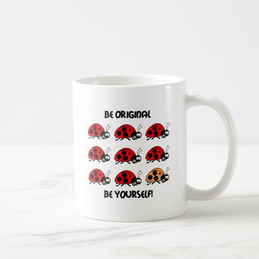 Mug Soyez coccinelle originale (Droite)