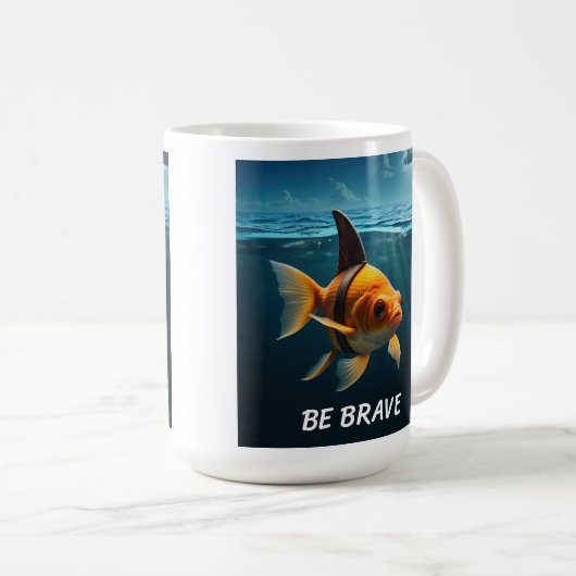 Mug Soyez courageux (Devant droit)