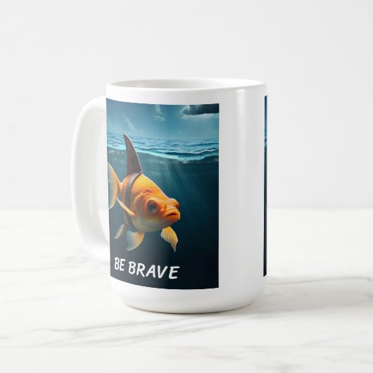 Mug Soyez courageux (Devant gauche)