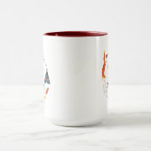 Mug Soyez courageux Ayez Courage Fox (Centre)