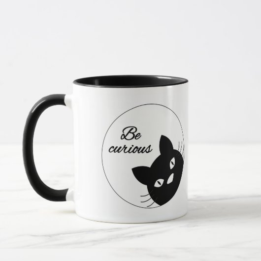 Mug Soyez curieux (Gauche)