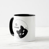 Mug Soyez curieux (Devant gauche)