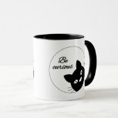 Mug Soyez curieux (Devant droit)