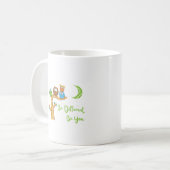 Mug Soyez différent Chouette Chouette Oiseau (Devant gauche)