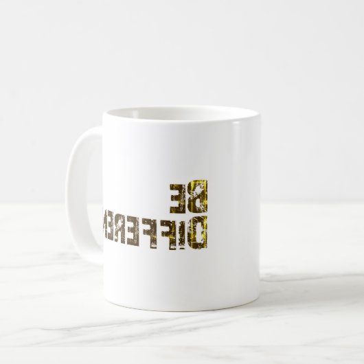 Mug Soyez différent Debout (Devant gauche)