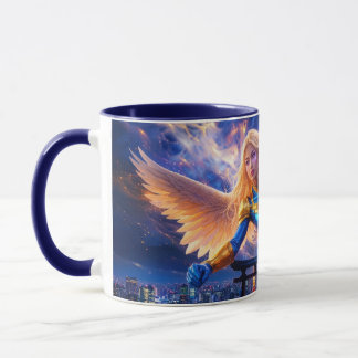 Mug SOYEZ DIFFÉRENT - Héros Ange Féminin Au-Dessus de 