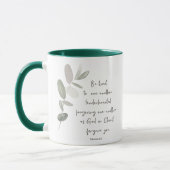 Mug Soyez doux minimaliste botanique (Gauche)