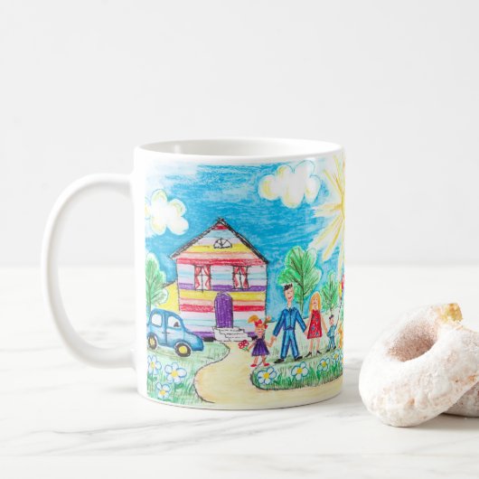 Mug Soyez fier de votre enfant ajouter des oeuvres à c (Avec donut)