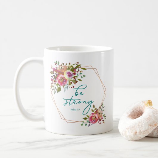 Mug Soyez Fort (Avec donut)
