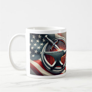 Mug Soyez forts et courageux. Épée à la Forge.