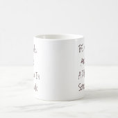 Mug Soyez gentil aujourd'hui et faites une différence (Centre)