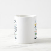 Mug Soyez gentil avec l'enseignant d'art que Père Noël (Centre)