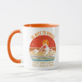 Mug Soyez gentil avec les randonneurs qu'ils connaisse (Gauche)