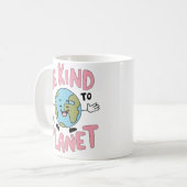 Mug Soyez gentil avec notre planète 💚 (Devant gauche)
