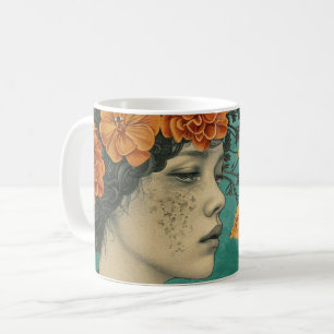 Mug Soyez gentil avec votre esprit Artistique Green B/