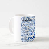 Mug ✨ "Soyez gentil avec vous" - Motivation minimalist (Devant gauche)