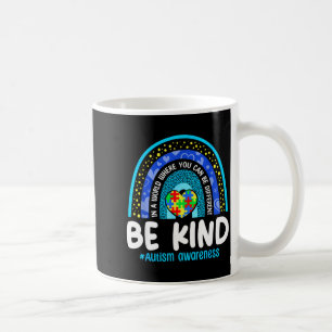 Mug Soyez gentil casse-tête de sensibilisation à l'aut