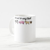 Mug Soyez Gentil Envers Chaque Espèce (Devant gauche)
