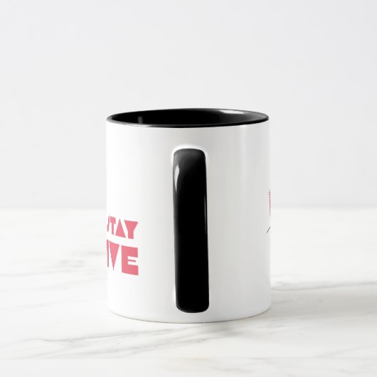 Mug Soyez Gentil Et Restez Paw-Stive (Poignée)
